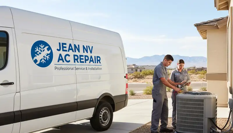 HVAC technician providing professional AC repair service in Las Vegas NV homes